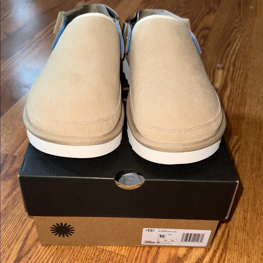UGG Men Goldencoast Clog with Strap 10 Brand New